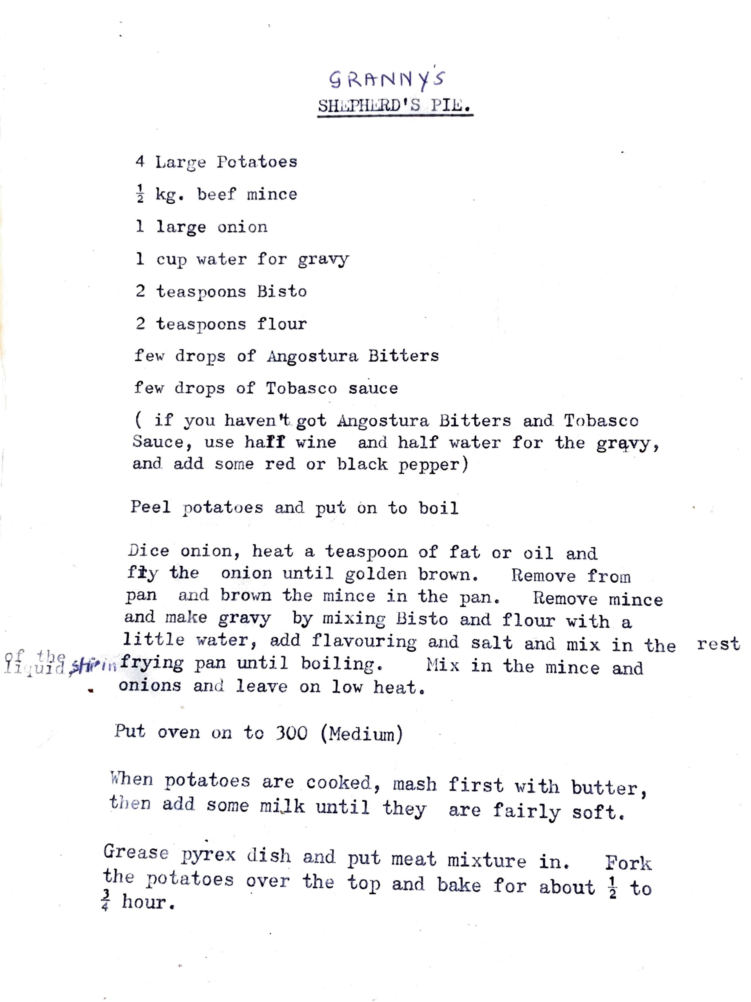 Cottage Pie Recipe 2 Cottage Pie Recipe 2