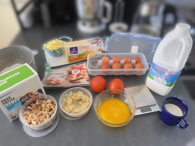 Savoury Muffin Ingredients 1 Savoury Muffin Ingredients 1