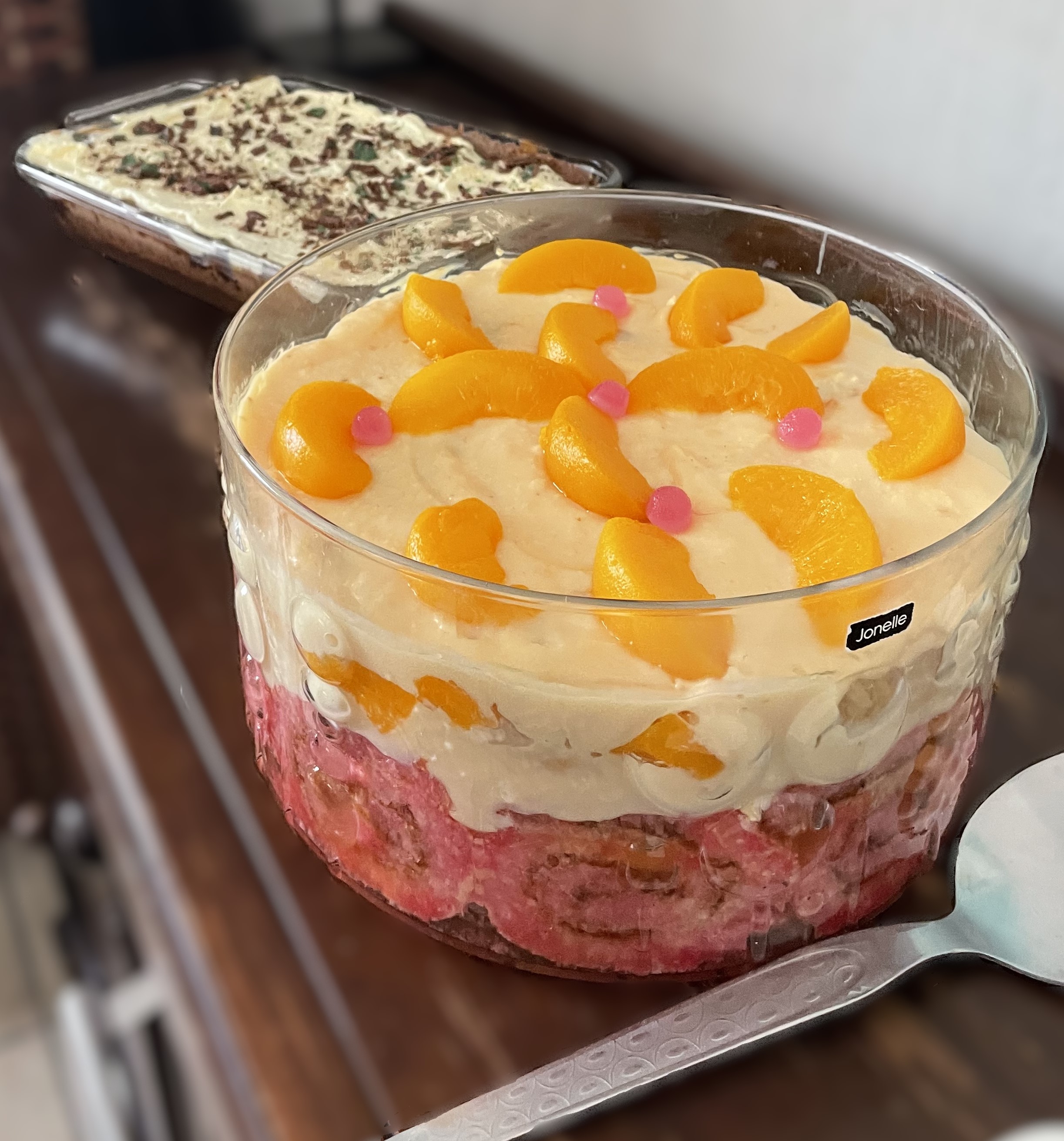 Trifle and Coffee Cake Trifle and Coffee Cake