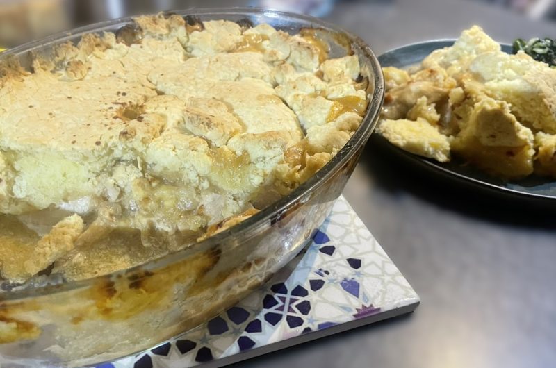 Chicken and Mushroom Cobbler