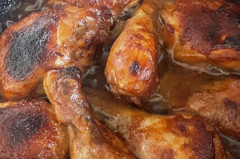 Baked Chutney and Mayonnaise Chicken