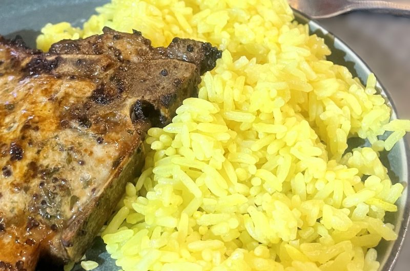 Gluten-Free Turmeric Rice Recipe (Instant Pot Kashmiri Tahar)