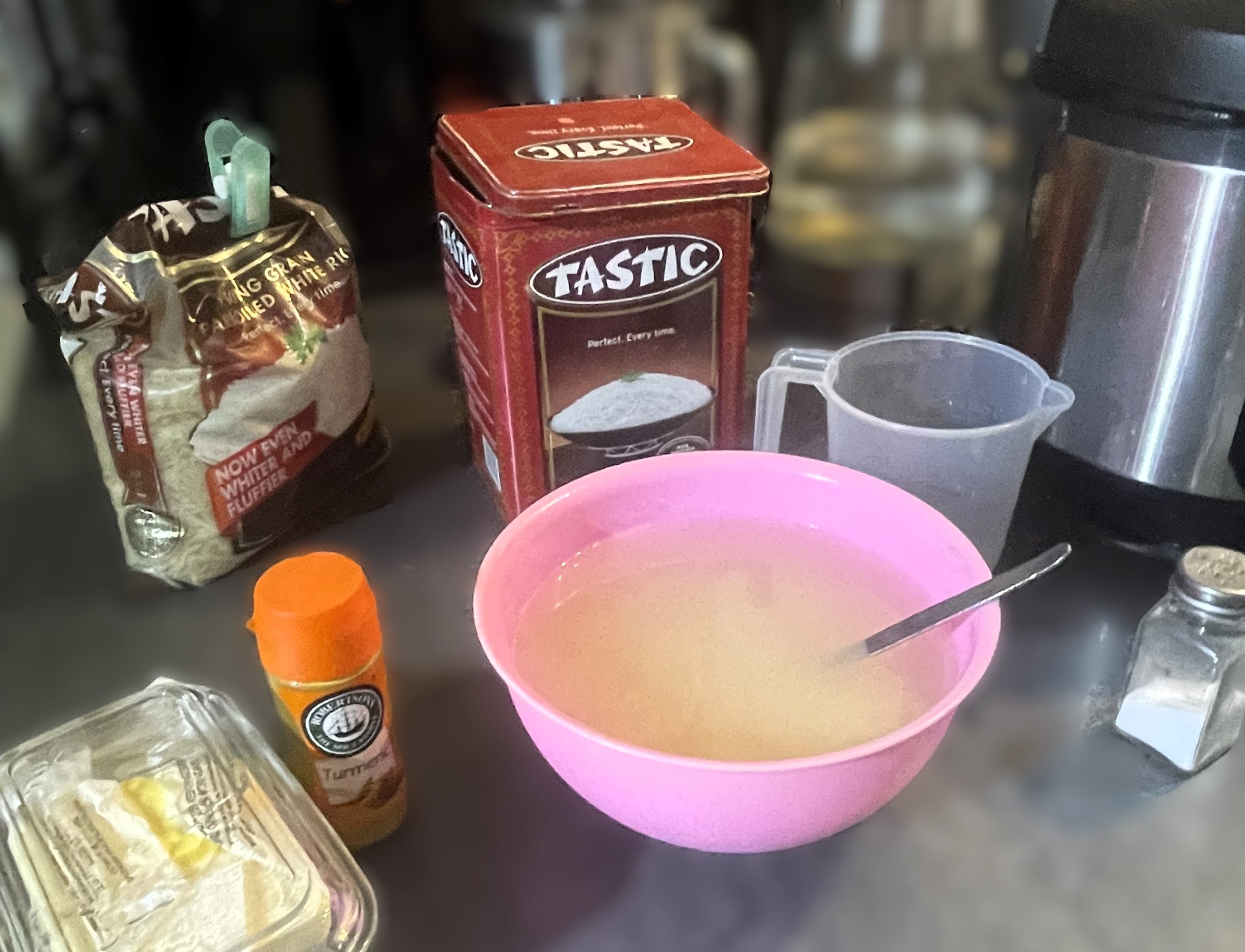 Yellow Rice Ingredients